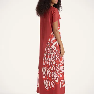 La Doublej Swing Dress In Brown