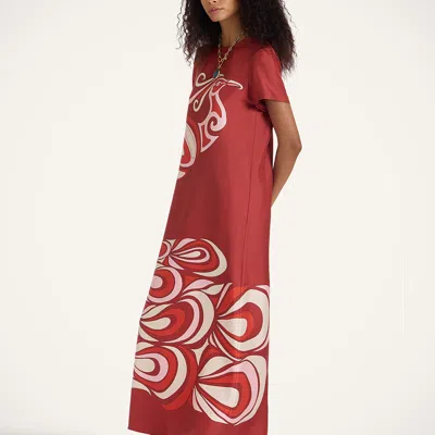 La Doublej Swing Dress In Brown