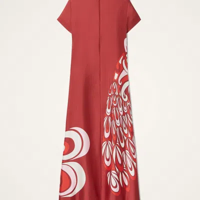 La Doublej Swing Dress In Brown