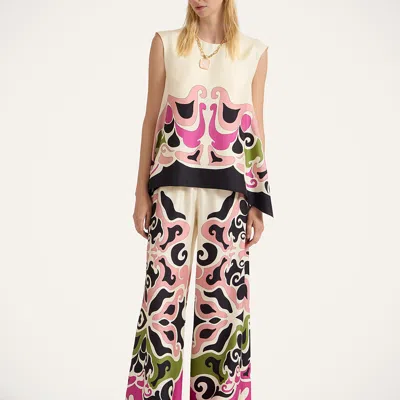 La Doublej Palazzo Pants In Multi
