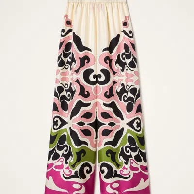 La Doublej Palazzo Pants In Multi