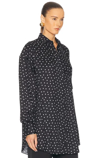 Alexandre Vauthier Polka Dot Button Down Top