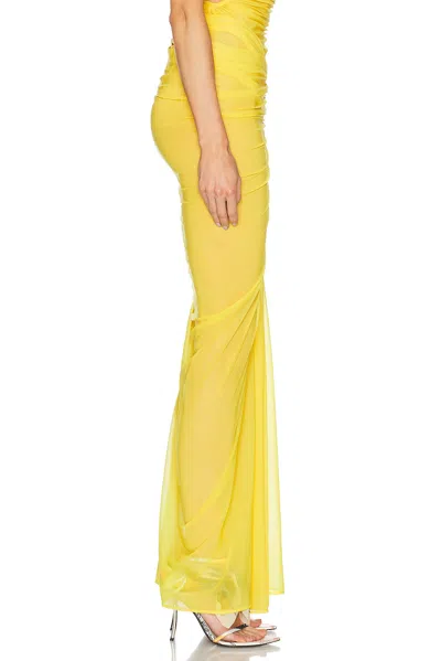 Atlein Ruched Pocket Long Skirt