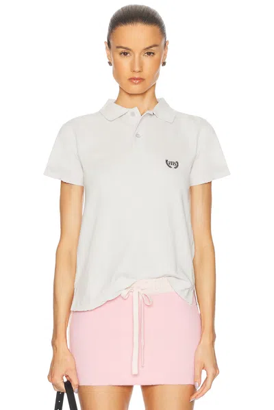 Balenciaga Logoed Polo Shirt In White