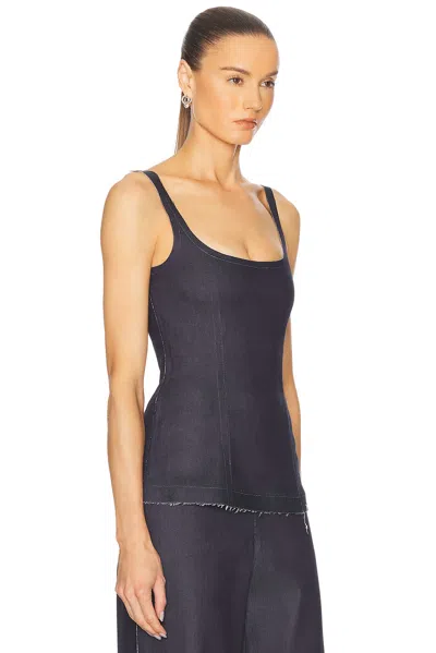 Marni Denim Corset Top