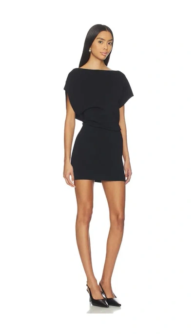 Eaves Rebecca Mini Dress In Black