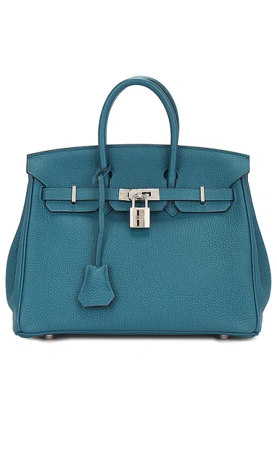 Fwrd Renew Hermes Clemence Birkin 25 Handbag