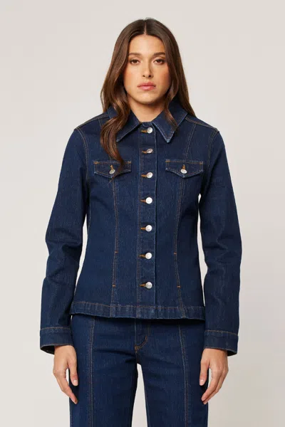 Rolla's Celeste Jacket In Blue