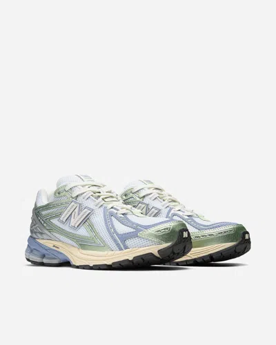 New Balance Blue Low Top Sneaker With Logo Patch On Tongue And Side And Perforated Panels In Tech Fabric Unisex