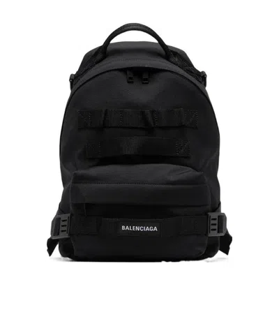 Balenciaga Small Army Multi-carry Backpack In Black