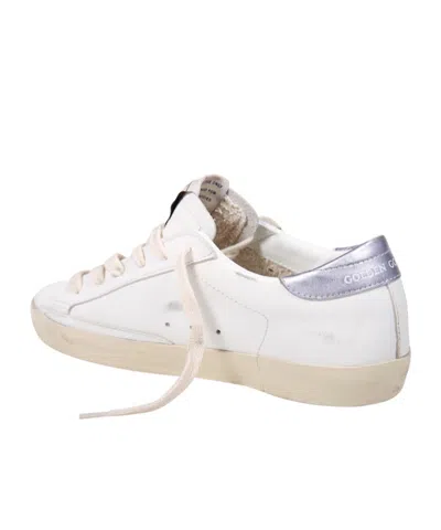 Golden Goose Sneakers Super Star White/black/wisteria
