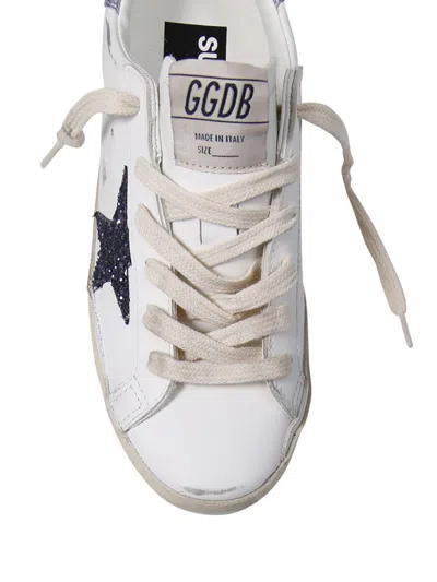 Golden Goose Sneakers Super Star White/black/wisteria