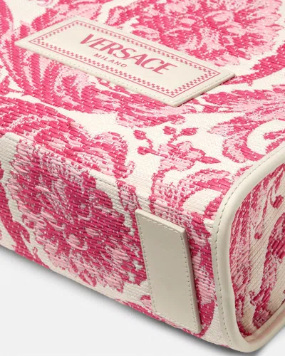 Versace Petit Fourre-tout En Raphia Barocco Athena