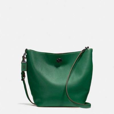 Coach Duffle Shoulder Bag In Glovetanned Leather In : Bp/cypress