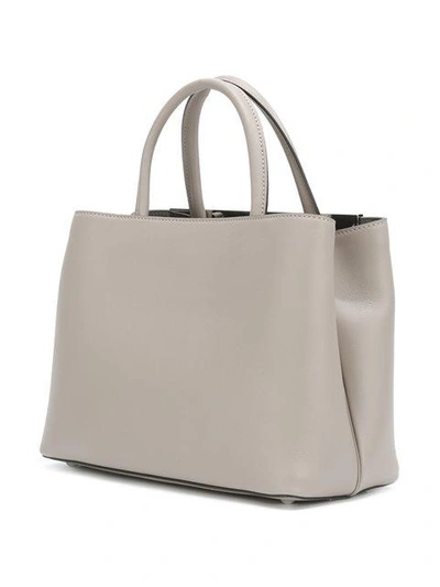 Shop Fendi Small '2jours' Tote In Brown