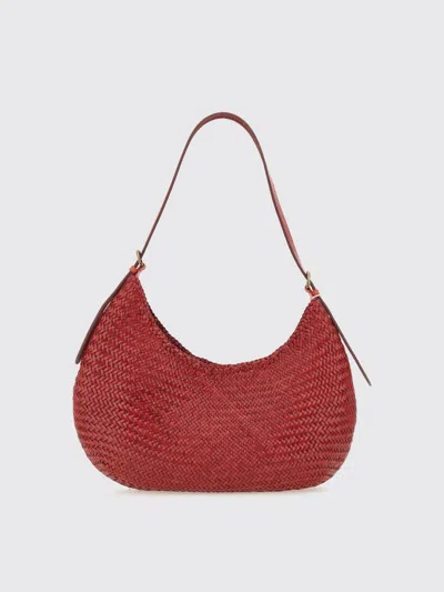 Dragon Diffusion Woven-leather Shoulder Bag