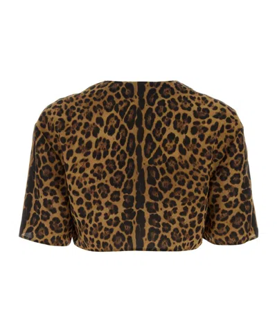Valentino Leopard Print Top