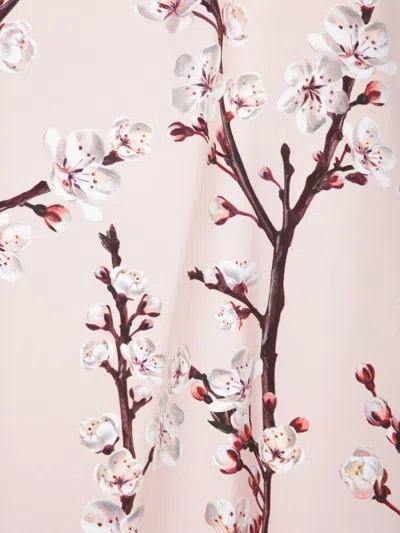 Alexander Mcqueen Floral-print Midi A-line Skirt In Multi