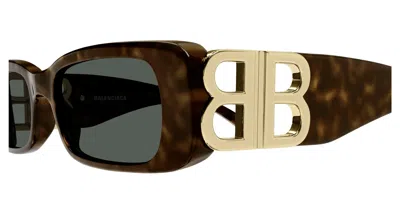 Balenciaga Women's Dynasty Rectangle Sunglasses