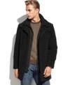 Calvin Klein Men Coleman Wool-blend Overcoat In Dark Navy