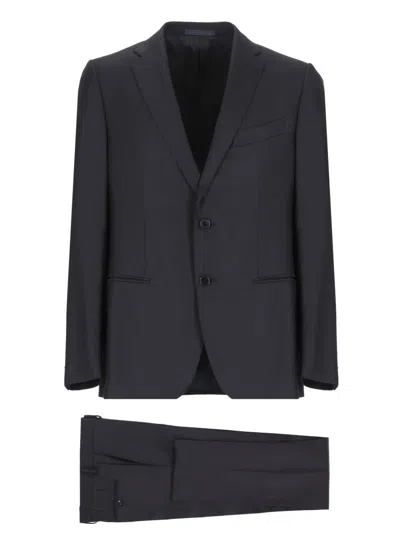 Caruso Wool Single-breasted Suit