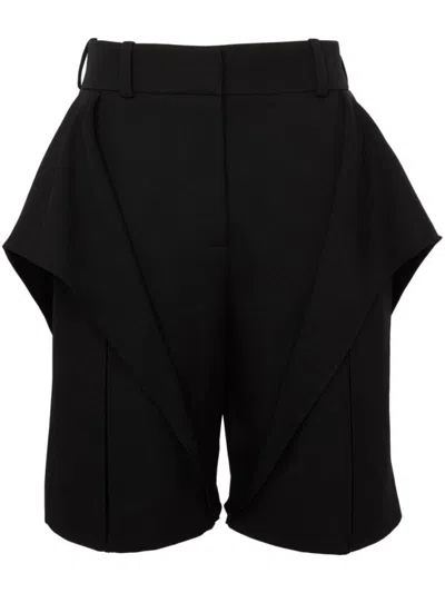 Jw Anderson Wool Wide-leg Shorts