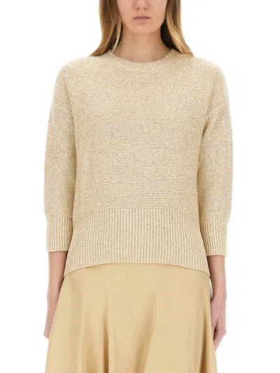 Fabiana Filippi Cotton Jersey Knitwear 3/4 Sleeves