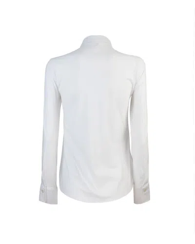Ghirardelli Camicia Classica Elasticizzata Bianca