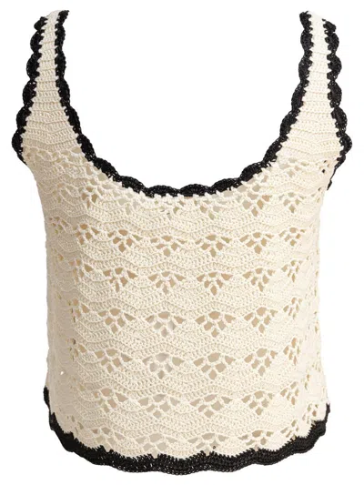Shop Zimmermann Rhiannon Crochet Tank