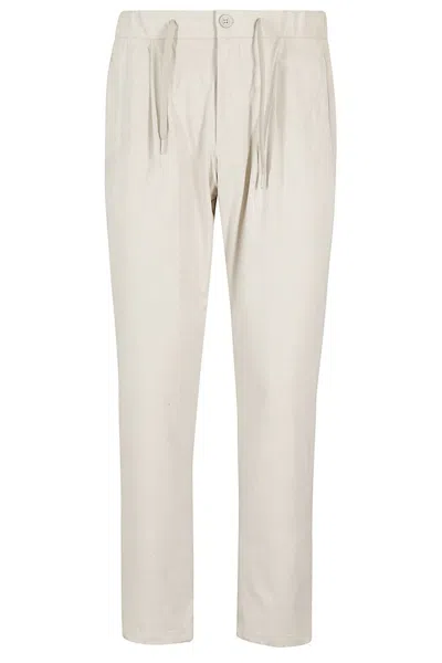 Herno Ice-colored Suede Effect Pants