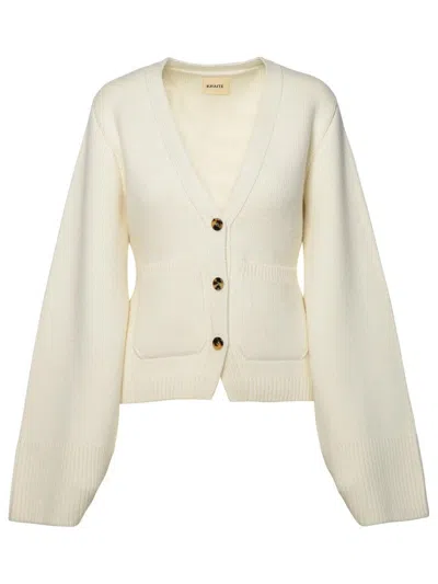 Khaite Scarlet Cashmere Cardigan