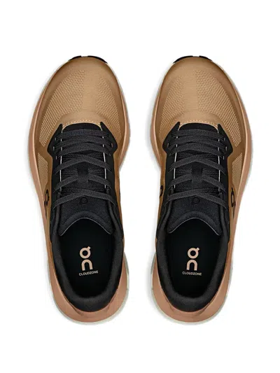 On Cloudze "rosebrown/black" Sneakers In Brown