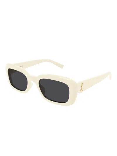 Saint Laurent Recycled Acetate Rectangular Sunglasses