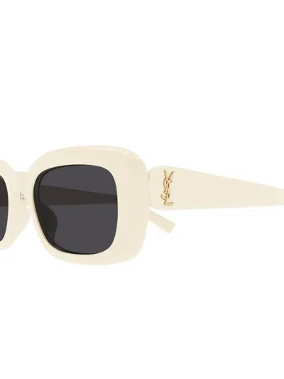 Saint Laurent Recycled Acetate Rectangular Sunglasses