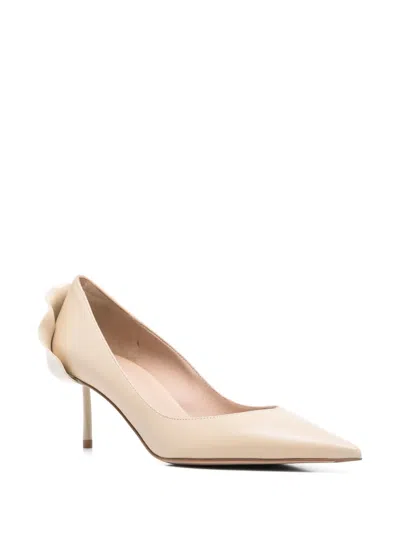 Le Silla 60mm Les Nuances Petalo Pumps In Neutral