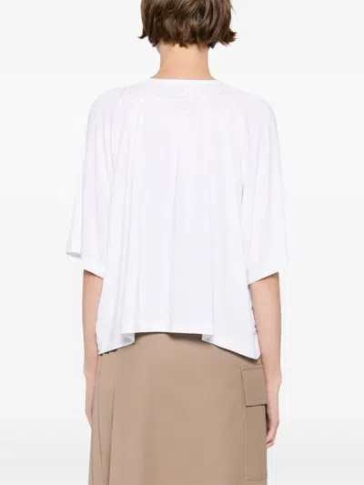 Agnès B. Smocking Details Top