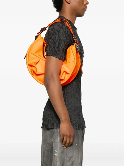 Innerraum Half Moon Shoulder Bag In Orange