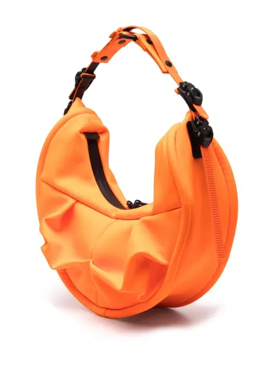 Innerraum Half Moon Shoulder Bag In Orange