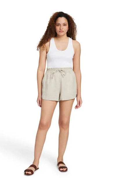 Faherty Laguna Linen Drawstring Shorts