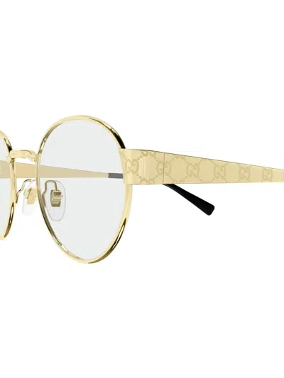 Gucci Gg1855o Linea Sign 001 Gold Glasses