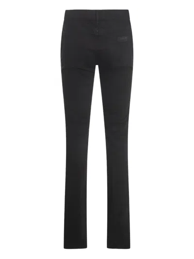 Tom Ford Trousers Featuring Belt Loops In Black