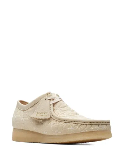 Clarks Wallabee "maple Combination" Boots In Multi