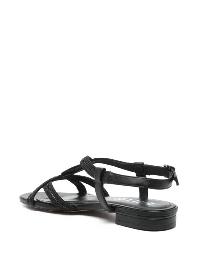 Bibi Lou 25mm Ayla Sandals In Black
