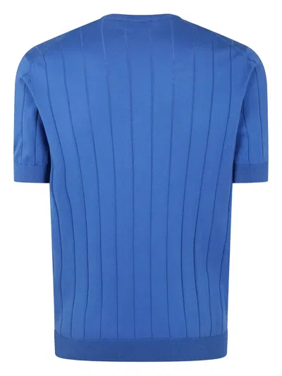 Filippo De Laurentiis Short Sleeves Round Neck Sweater