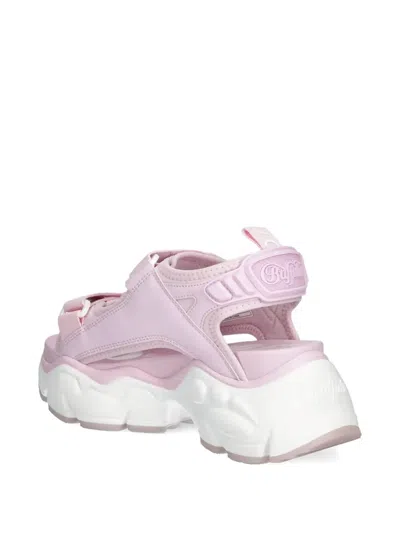 Buffalo Binary Track Sandals In Pink