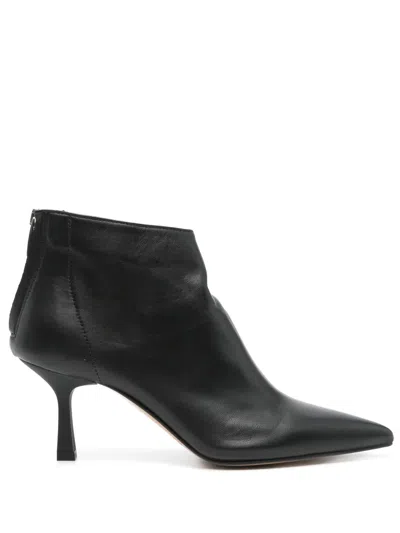 Gisel Moire Elise High Heels Ankle Boots