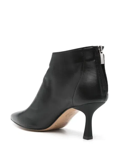 Gisel Moire Elise High Heels Ankle Boots