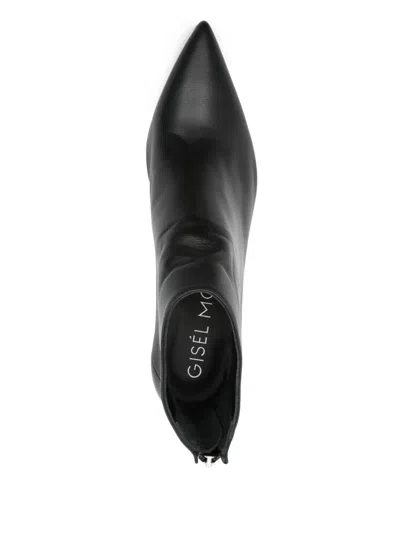 Gisel Moire Elise High Heels Ankle Boots