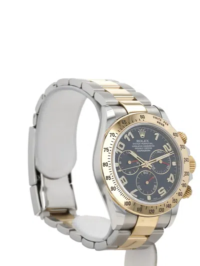 Pre-owned Rolex 2008 Daytona Automatique 40mm In Blue