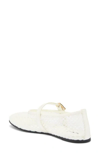 Abound Amari Mesh Ballet Flat In White